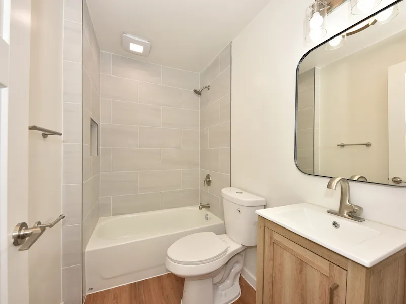 Updated bathroom